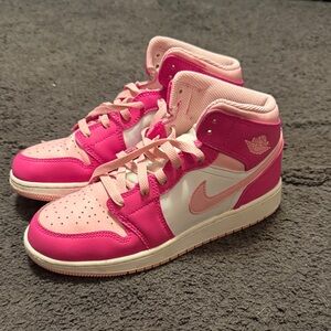 Nike Fierce Pink Air Jordans